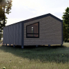 Одноэтажный дом от компании House_pro 6 x 6 м. (+крыльцо 1.2 м)